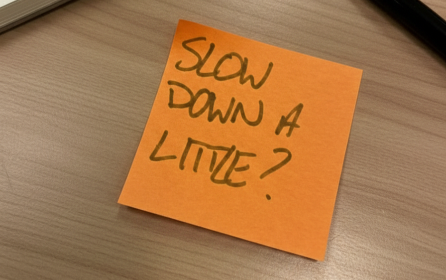 What I Learned When I Finally Slowed Down