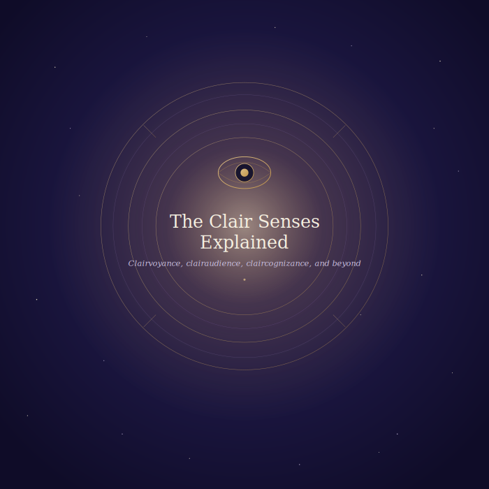 Clairvoyance, Clairaudience, Claircognizance: The Clair Senses Explained