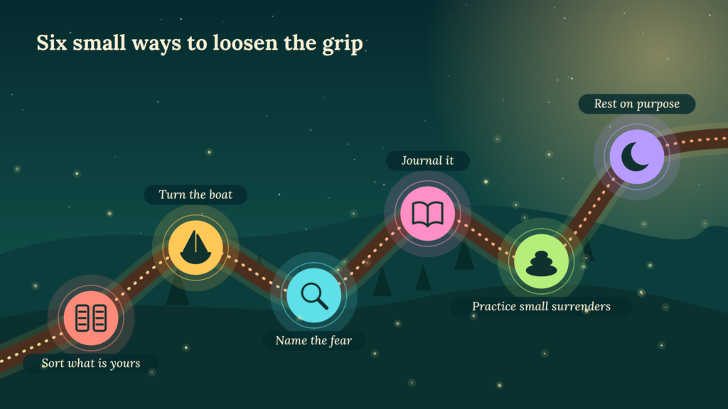 How to Actually Practice Letting Go of Control
