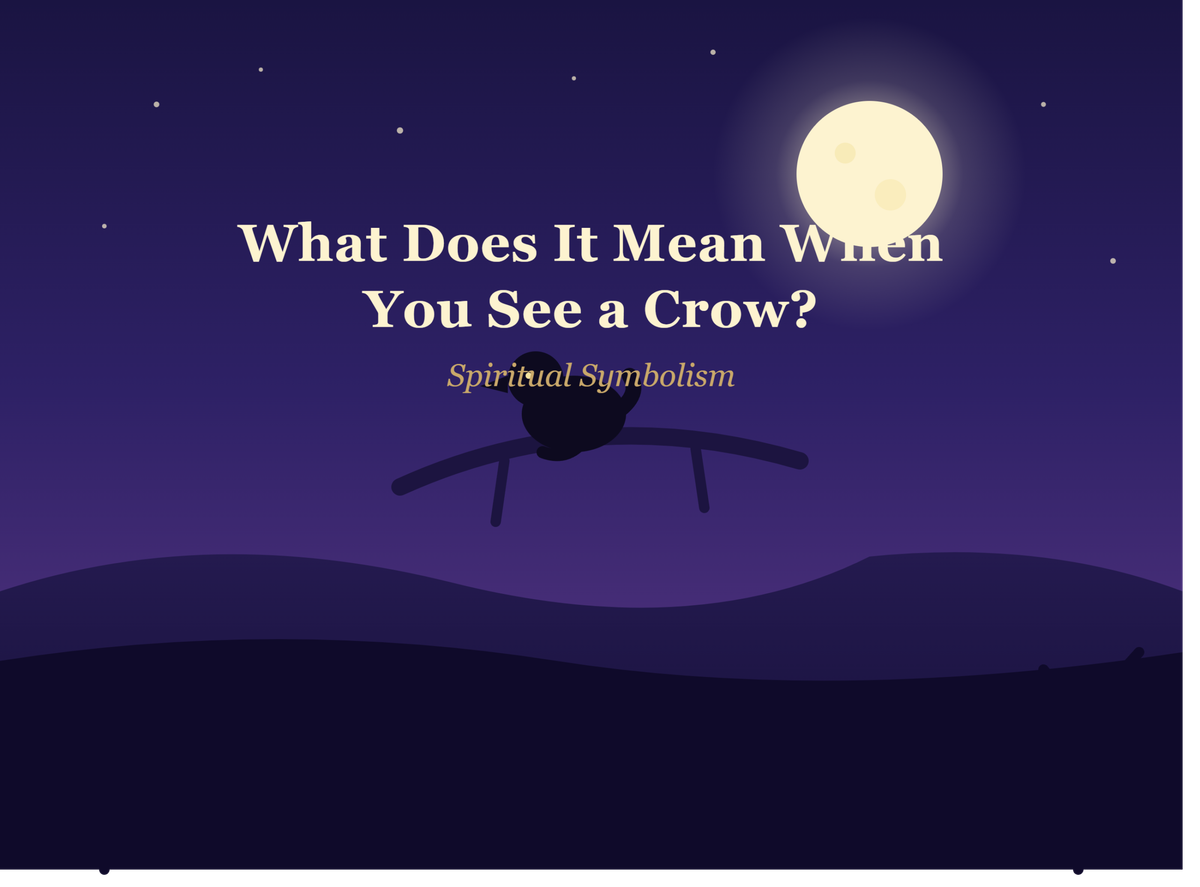 What Does It Mean When You See a Crow? Spiritual Symbolism