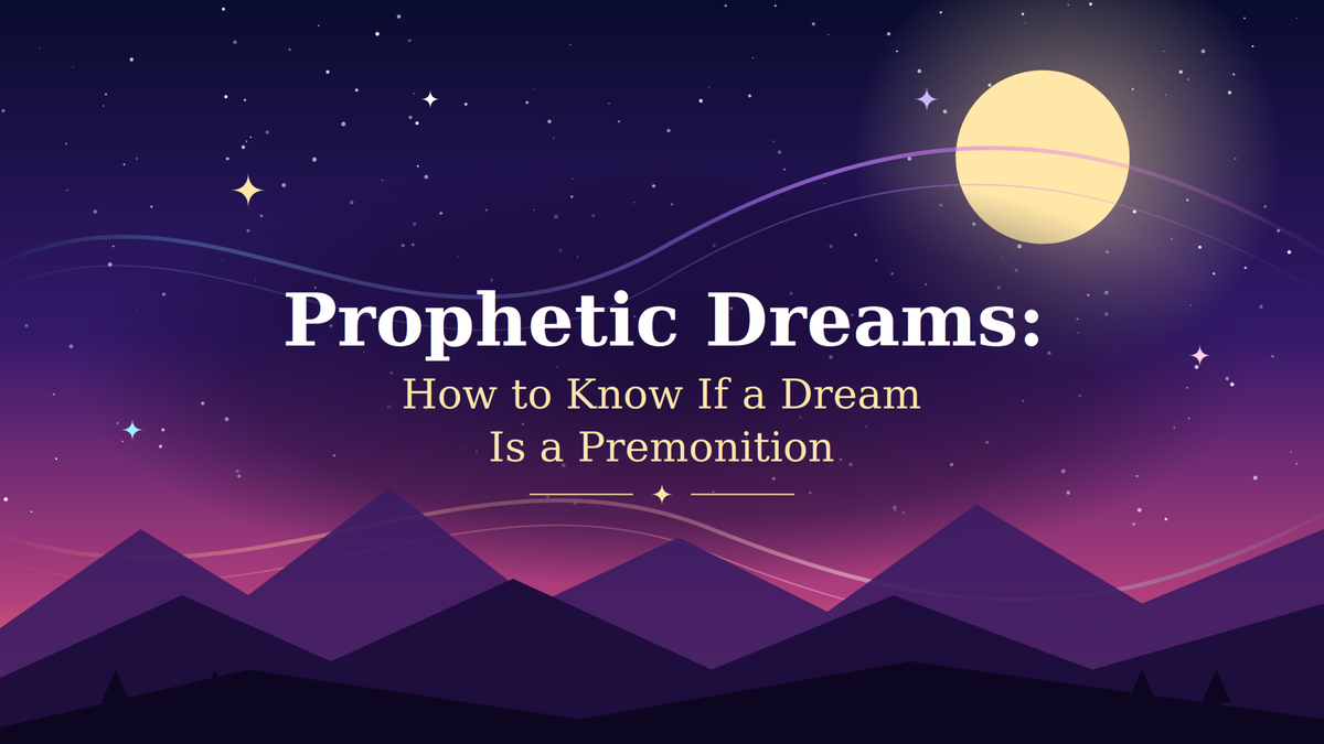 Prophetic Dreams: How to Know If a Dream Is a Premonition