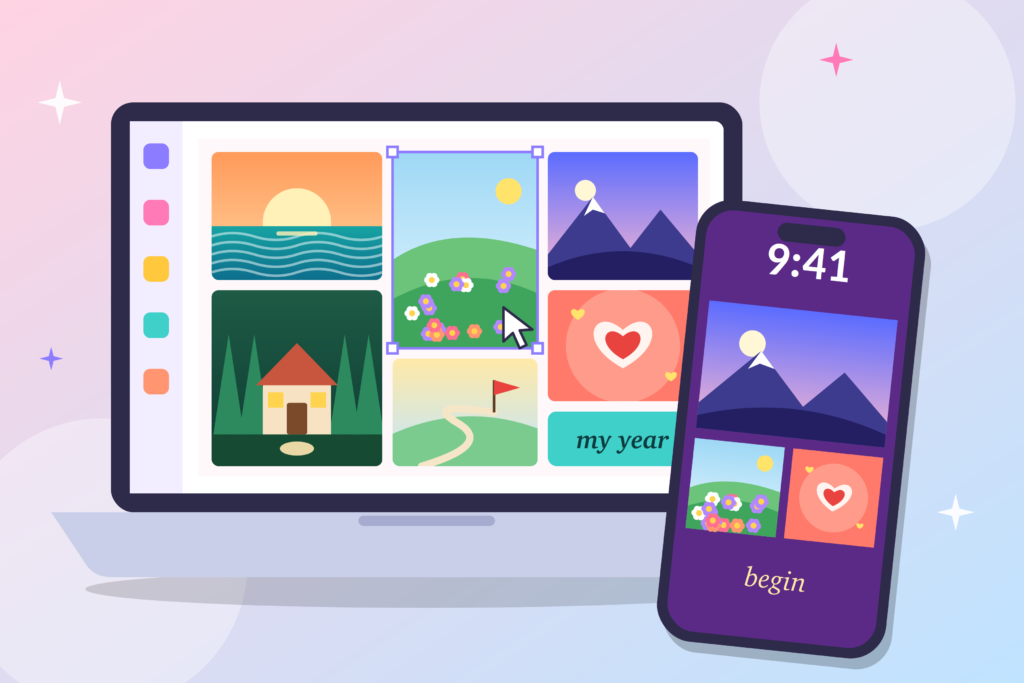 How to Make a Digital Vision Board in Canva